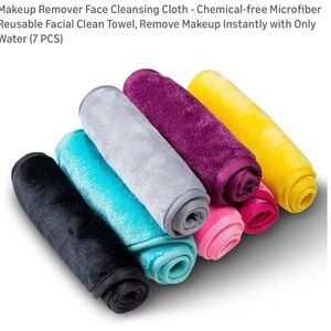 Makeup Remover Face Cleansing Cloth Set - 7 PCS